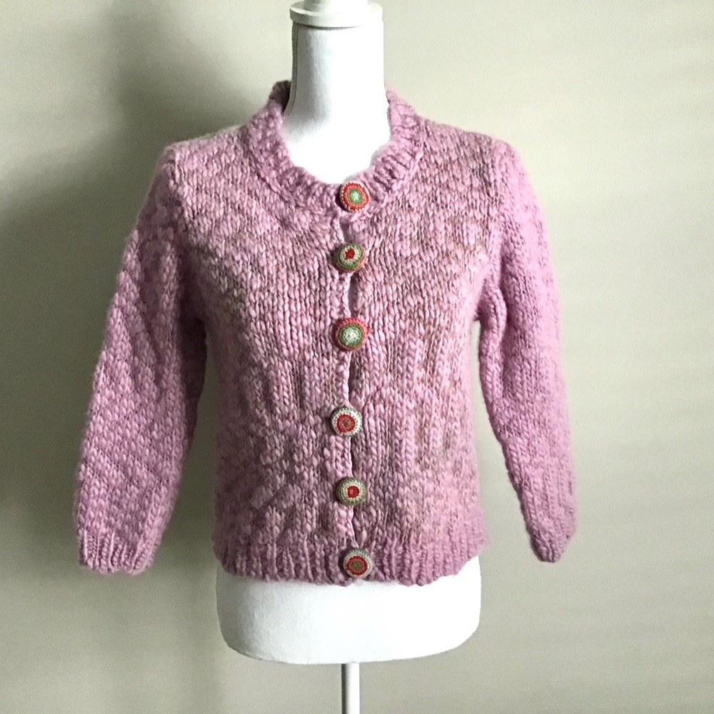 Rare Vintage Wool Cardigan Sweater ASO Maddie in The Suite Life of Zack and Cody - Picture 5 of 14